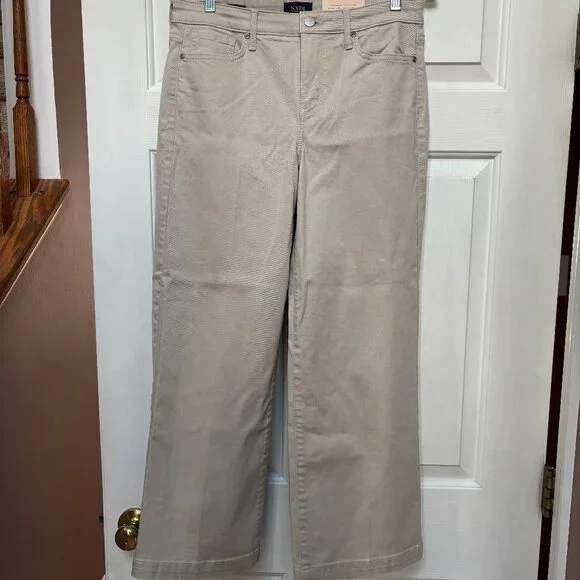 NYDJ - Teresa Wide Leg Ankle Jeans - Feather - size 6 - NWT - Picture 7 of 8